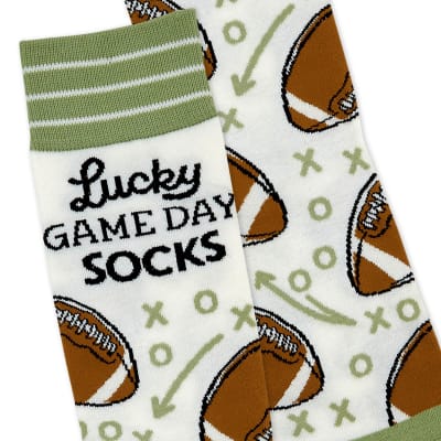 Lucky Game Day Football Unisex Crew Socks