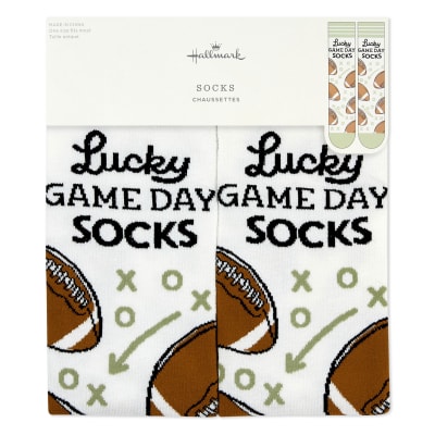 Lucky Game Day Football Unisex Crew Socks