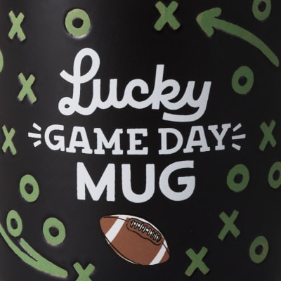 Lucky Game Day Football Mug
