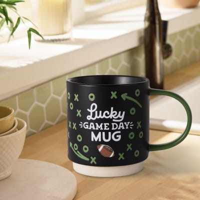 Lucky Game Day Football Mug