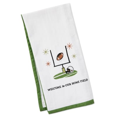Welcome to Our Home Field Tea Towel