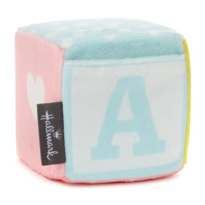 Baby Block Plush Gift Card Holder