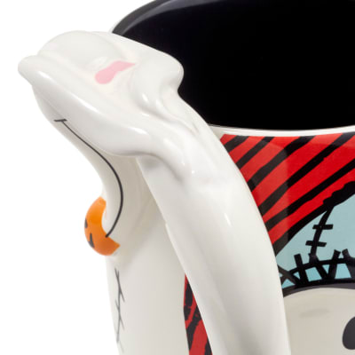 Disney Tim Burton's The Nightmare Before Christmas Jack and Sally Sculpted Mug