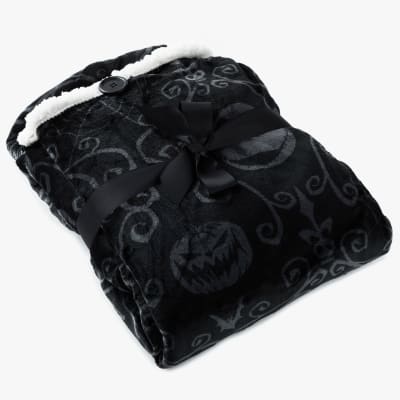 Disney Tim Burton's The Nightmare Before Christmas Jack Skellington Hooded Blanket