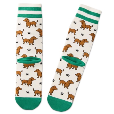 I Love My Dachshund Crew Socks