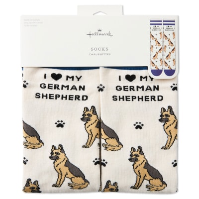 I Love My German Shepherd Crew Socks