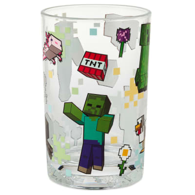 Minecraft Game Icons Collectible Drinking Glass