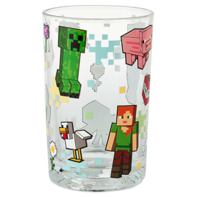 Minecraft Game Icons Collectible Drinking Glass