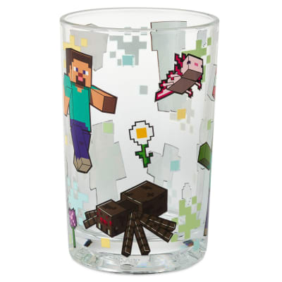 Minecraft Game Icons Collectible Drinking Glass