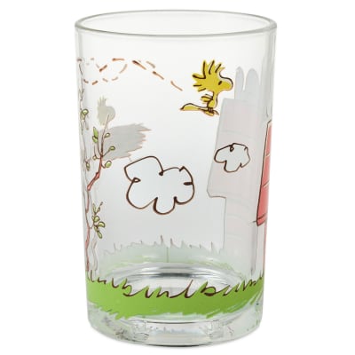 Peanuts® Snoopy on Doghouse Collectible Drinking Glass