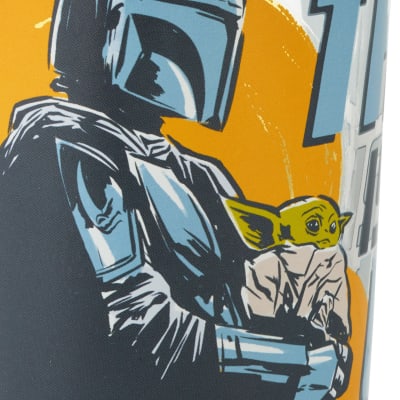 Star Wars: The Mandalorian™ and Grogu™ Collectible Drinking Glass