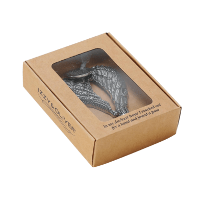 Angel Wings 'Loved Pet' Rememberance Ornament