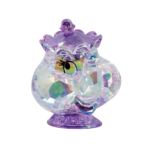 Disney Beauty And The Beast Mrs. Potts Facets Mini Figurine