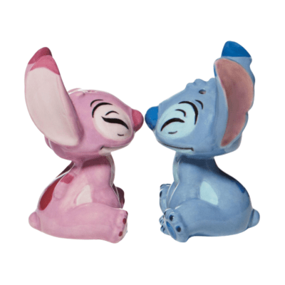 Disney Lilo and Stitch 'Stitch & Angel' Salt and Pepper Shakers, Set of 2