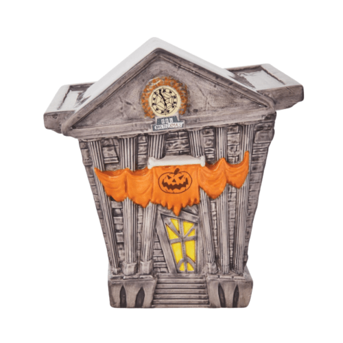 Halloween Town City Hall Cookie Jar