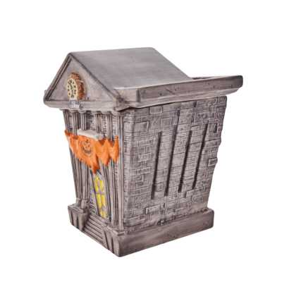 Halloween Town City Hall Cookie Jar