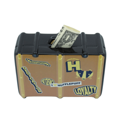 Harry Potter™ Hufflepuff House Suitcase Ceramic Bank