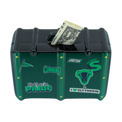 Harry Potter™ Slytherin House Suitcase Ceramic Bank