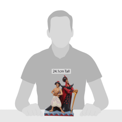 Jim Shore | Disney Aladdin 'Aladdin & Jafar' Good vs Evil Figurine
