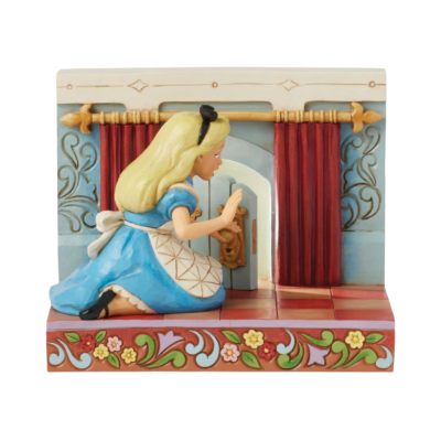 Jim Shore | Disney Alice in Wonderland Illuminated Door Figurine