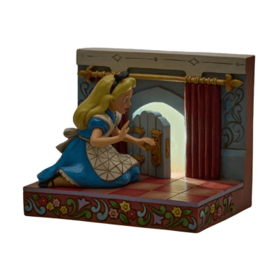 Jim Shore | Disney Alice in Wonderland Illuminated Door Figurine