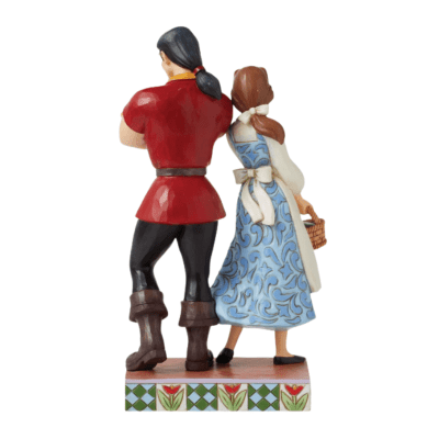 Jim Shore | Disney Beauty And The Beast 'Belle & Gaston' Good vs Evil Figurine