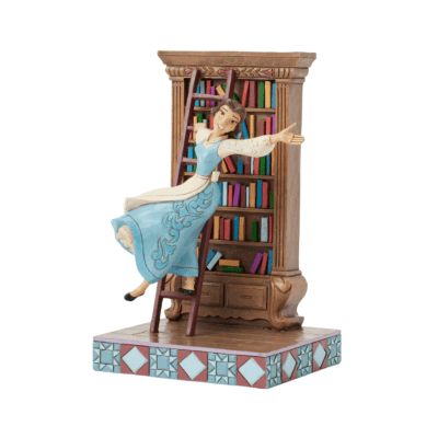 Jim Shore | Disney Beauty And The Beast 'Belle with Bookshelf' Figurine