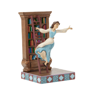 Jim Shore | Disney Beauty And The Beast 'Belle with Bookshelf' Figurine