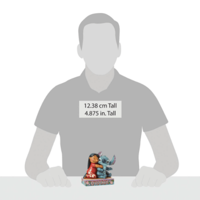 Jim Shore | Disney Lilo & Stitch 'Lilo Hugging Stitch'  Figurine