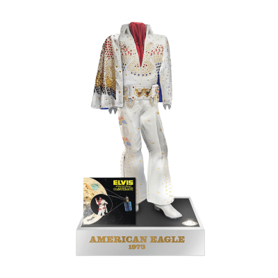 Elvis™ on Stage 'Aloha' Elvis Presley Jumpsuit Illuminated Sculpture Figurine