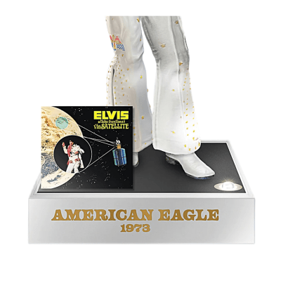 Elvis™ on Stage 'Aloha' Elvis Presley Jumpsuit Illuminated Sculpture Figurine