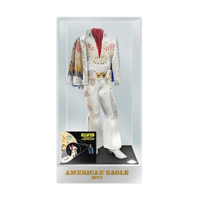 Elvis™ on Stage 'Aloha' Elvis Presley Jumpsuit Illuminated Sculpture Figurine