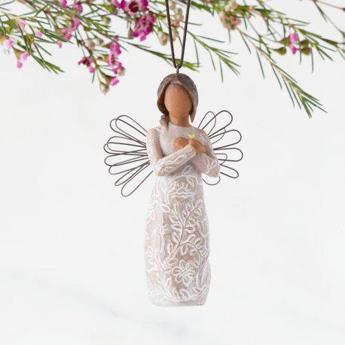 Willow Tree® | Remembrance Angel (darker skin) Ornament