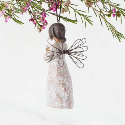 Willow Tree® | Remembrance Angel (darker skin) Ornament