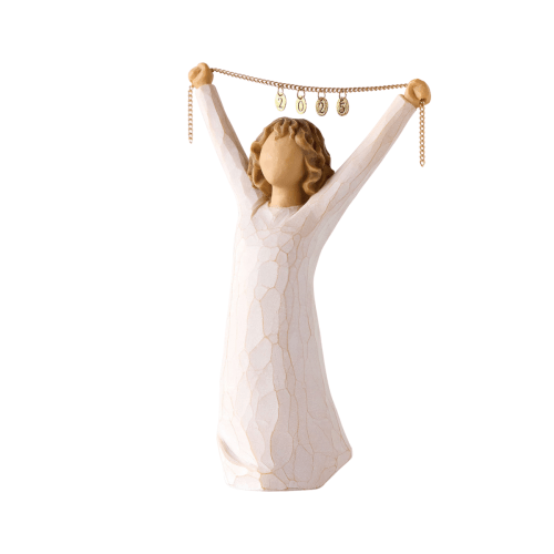 Willow Tree® | Courage 2025 Girl With Chain of Charms Figurine