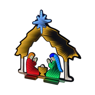 Infinity | Nativity With Stable Standing Light