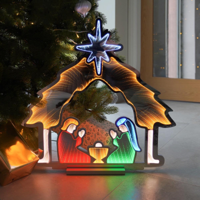 Infinity | Nativity With Stable Standing Light