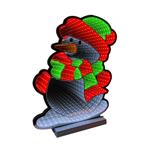 Infinity | Bundled Up Snowman Standing Light