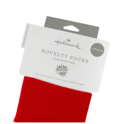Dr. Seuss's How the Grinch Stole Christmas!™ Grinch and Max Novelty Socks