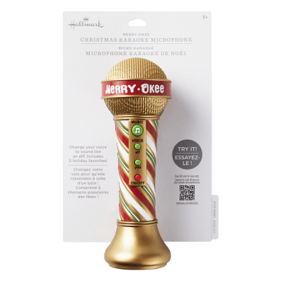 Merry-Okee Christmas Interactive Microphone