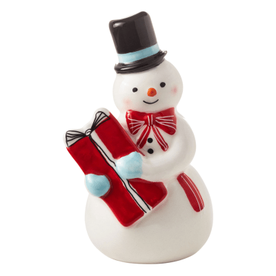 Smiling Snowman Toothpick Holder