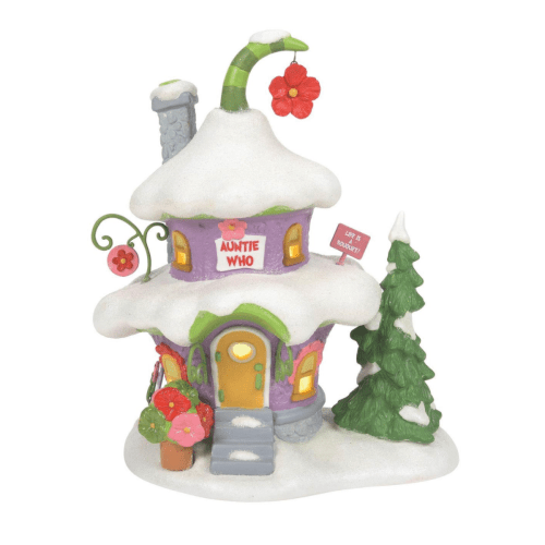 Department 56 | The Grinch™ - Auntie Who's House Figurine
