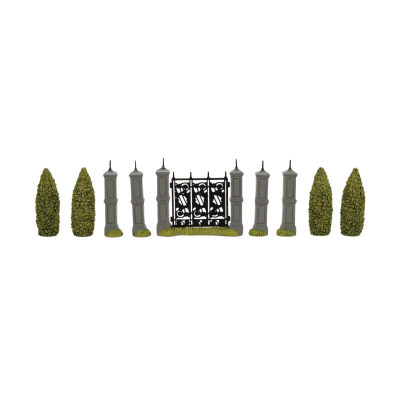 Department 56 | Harry Potter Hedge & Gate (25 Set) Figurines