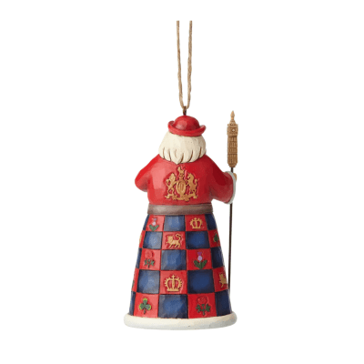 Jim Shore | British Santa Ornament