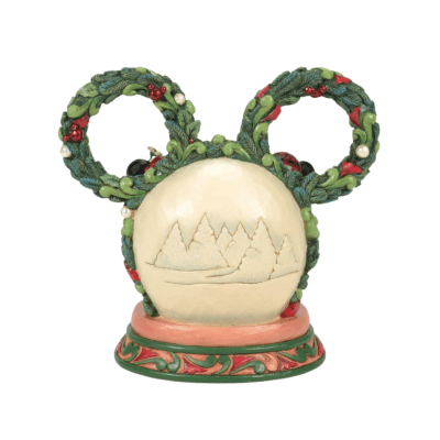 Jim Shore | Disney Mickey & Minnie Christmas Diorama Illuminated Figurine