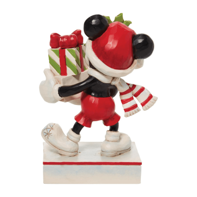 Jim Shore | Disney Mickey Stacked Presents Christmas Figurine