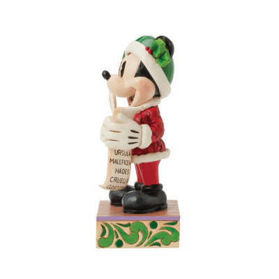 Jim Shore | Disney Santa Mickey with List Figurine