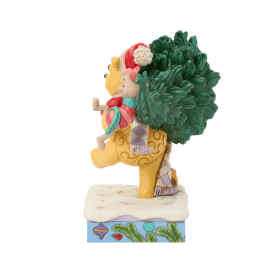 Jim Shore | Disney Winnie The Pooh 'Pooh & Pigglet Christmas Tree' Figurine