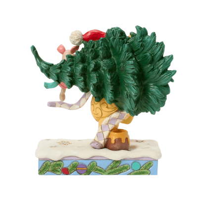 Jim Shore | Disney Winnie The Pooh 'Pooh & Pigglet Christmas Tree' Figurine