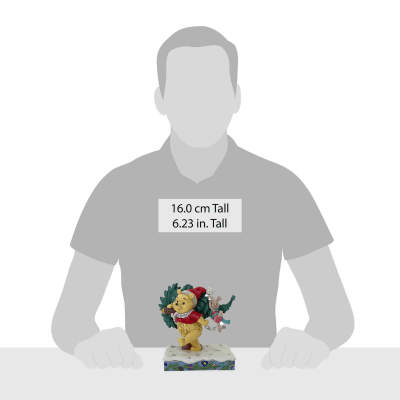 Jim Shore | Disney Winnie The Pooh 'Pooh & Pigglet Christmas Tree' Figurine